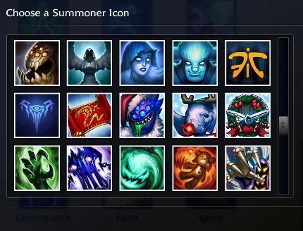 lol summoner icons list.